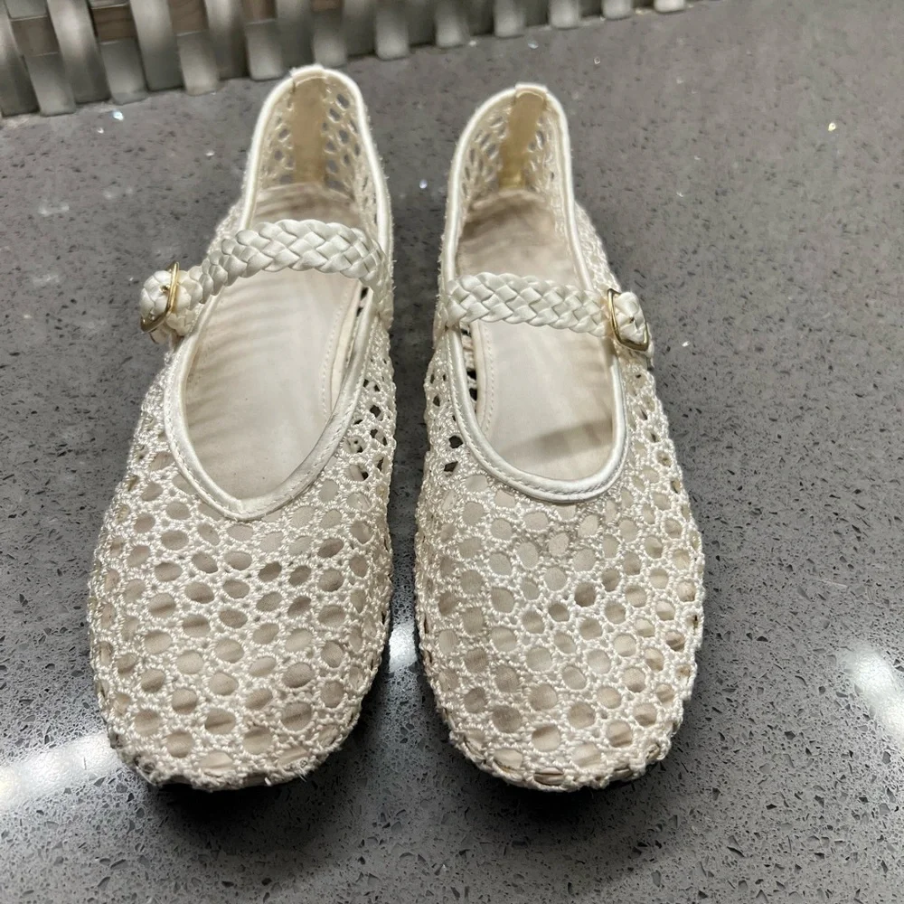Zara openworks ballet flats size 4 - Picture 7 of 7